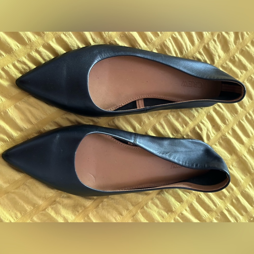 J Crew leather flats size 8.5